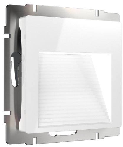 Встраиваемая LED подсветка без рамки Werkel W102 1Вт 4000К белый глянцевый картинка